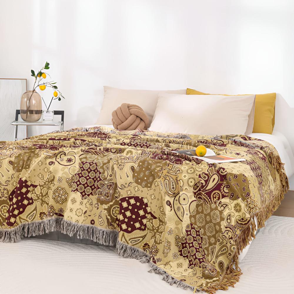 Coperta Bohemian Paisley Bliss