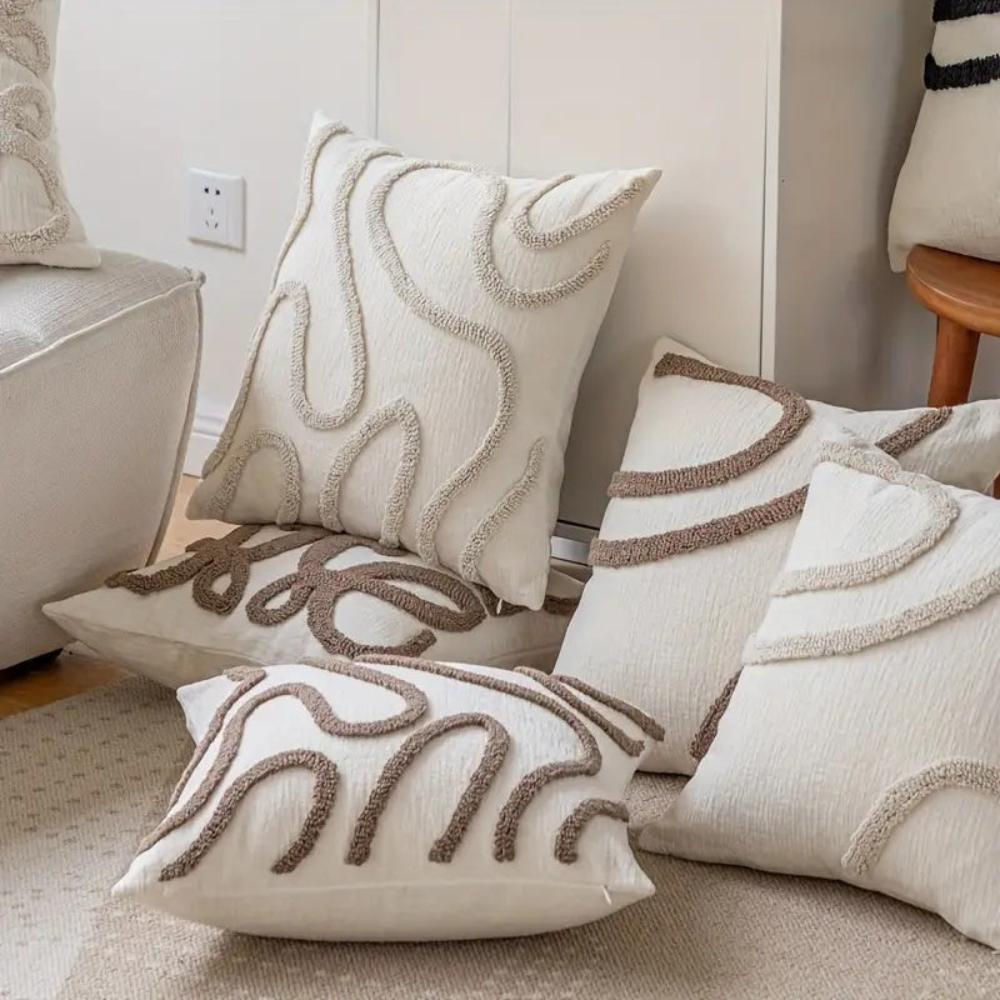 Serene Flow Cushion Cover