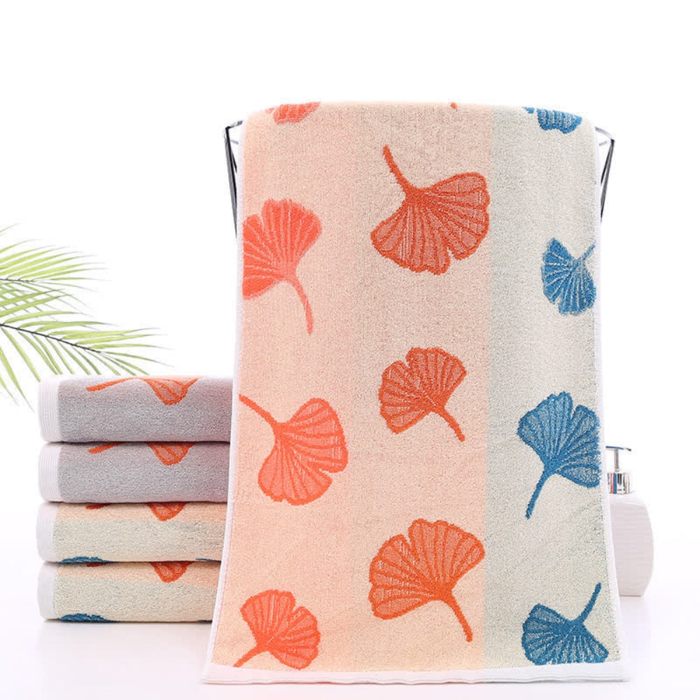 Serviette en coton Ginkgo Bliss