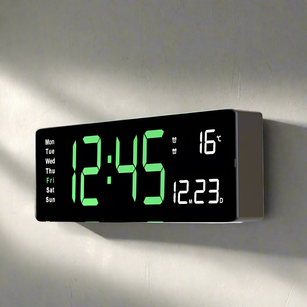 Colorful Acrylic Digital Clock - Bring color to your interior!