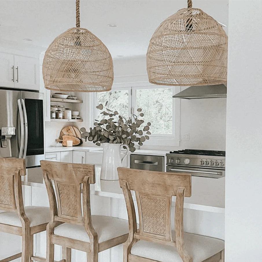 Hemp Rope Hanging Ceiling Lights