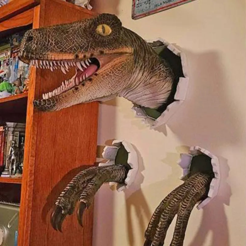 JurassicBurst Velociraptor Väggskulptur