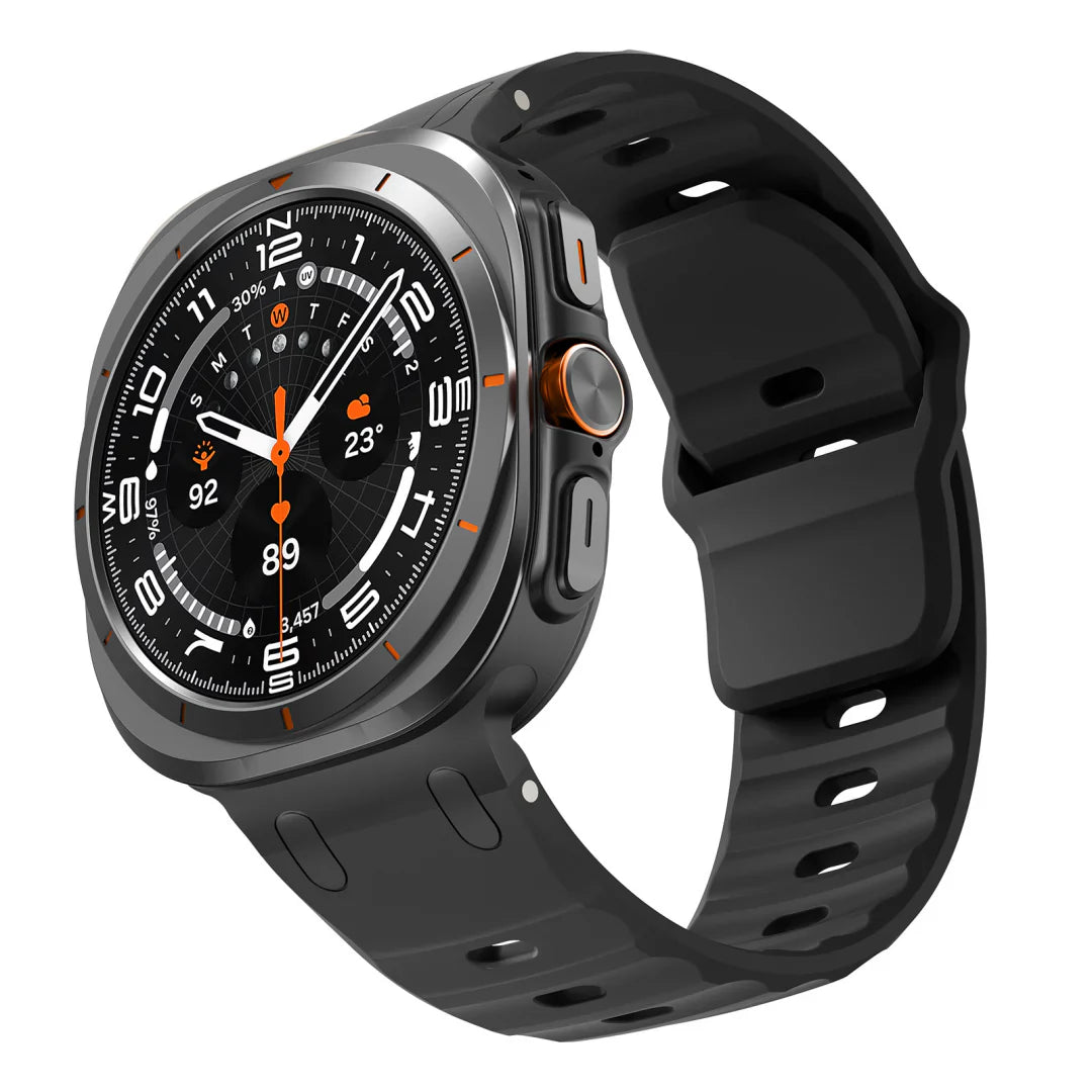 Pulseira de Silicone para Desporto para Samsung Galaxy Watch Ultra