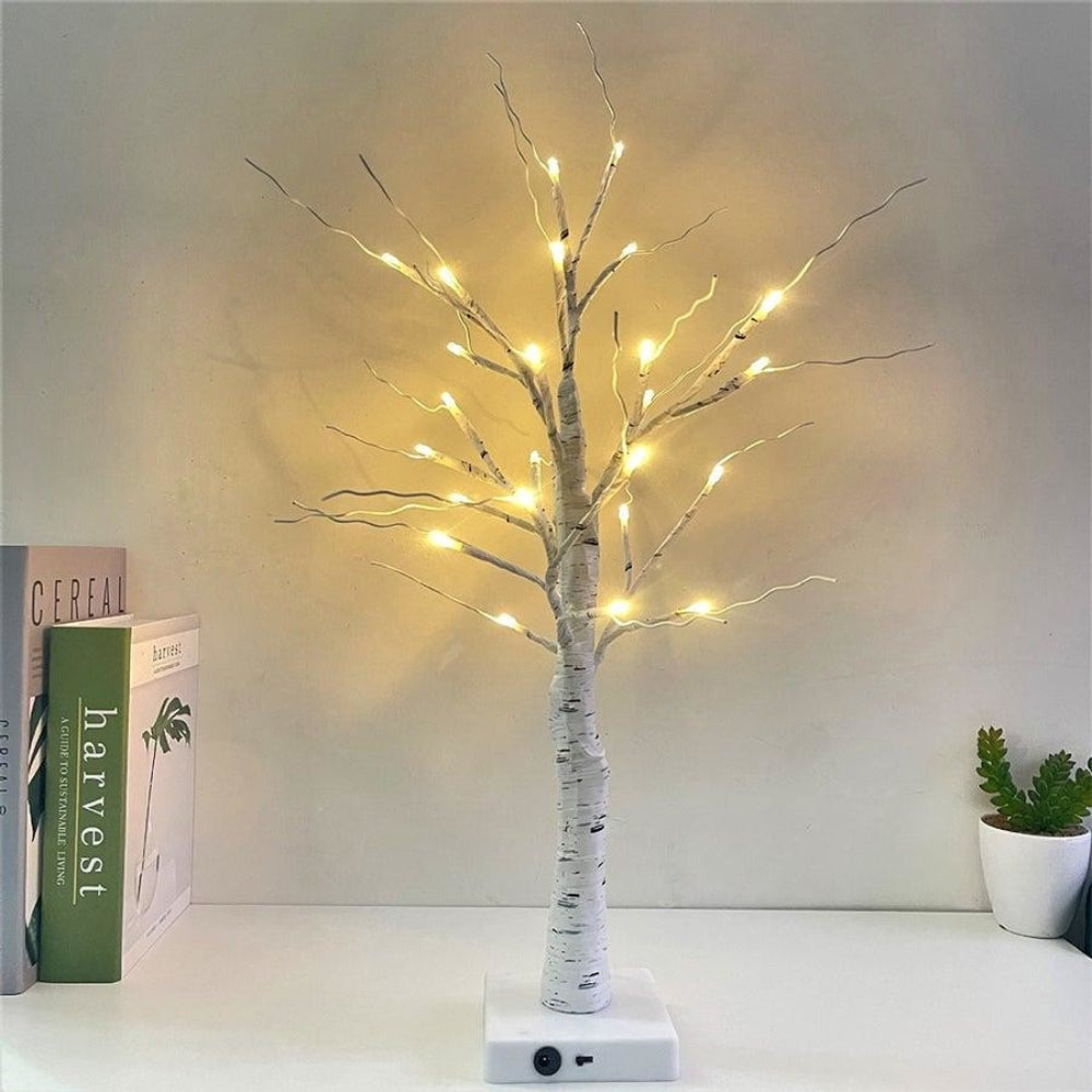 Albero Decorativo Illuminato di Betulla Incantata