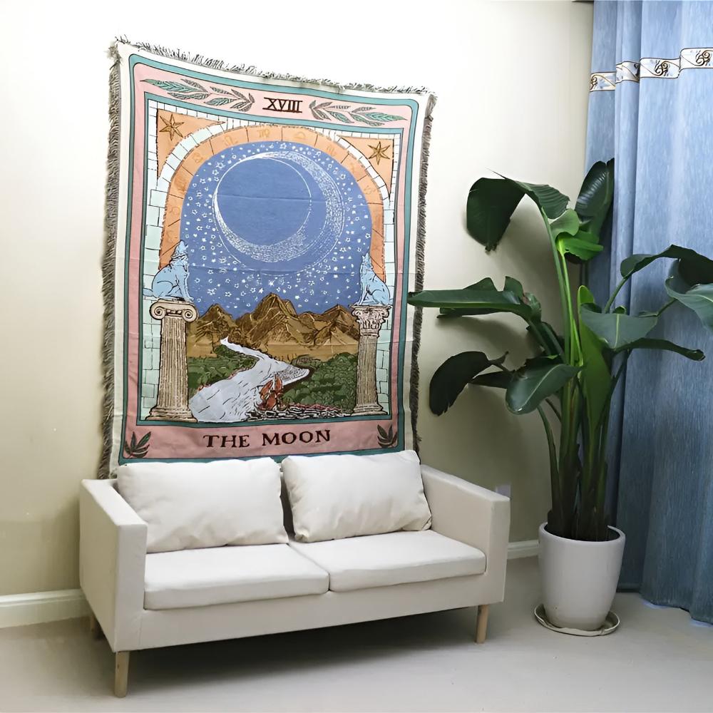 Koc Tapestry Tarota Księżyca