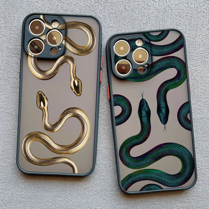 Serpent Motiv iPhone-deksel