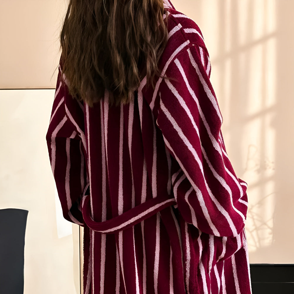 Szlafrok unisex Allure Stripe