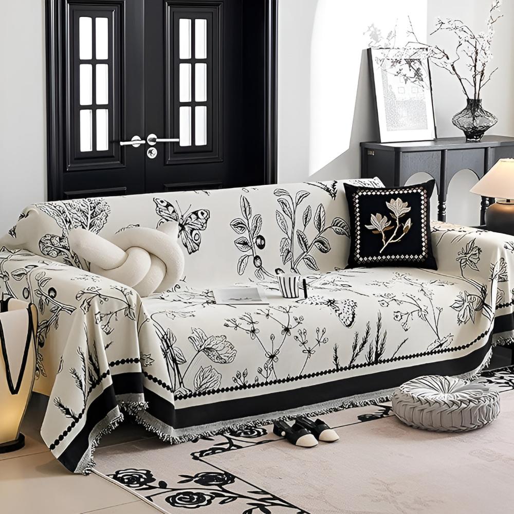 Botanisk Eleganse Sofaovertrekk