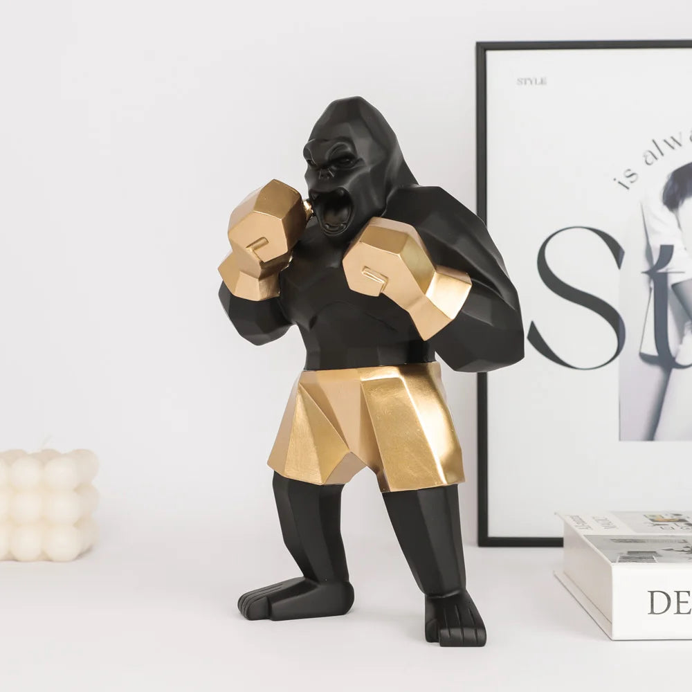 Geometrisk Gorilla Boxer