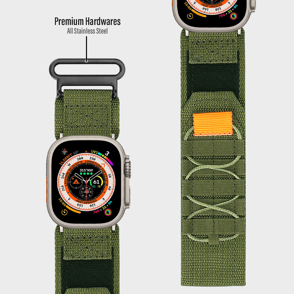 Tactical Nylon Band For Apple Watch