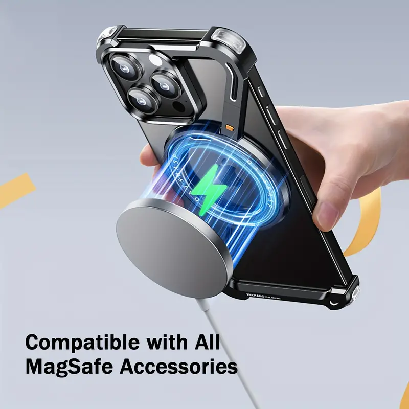 Support Magsafe en métal rotatif à 360° pour iPhone