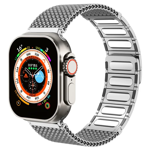 Bracelet Magnétique Tressé Pour Apple Watch