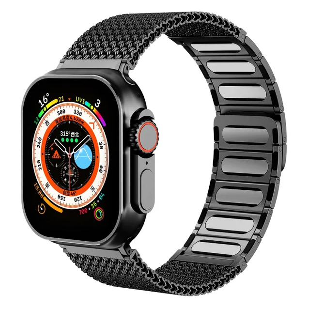 Pletený magnetický pásek pro Apple Watch