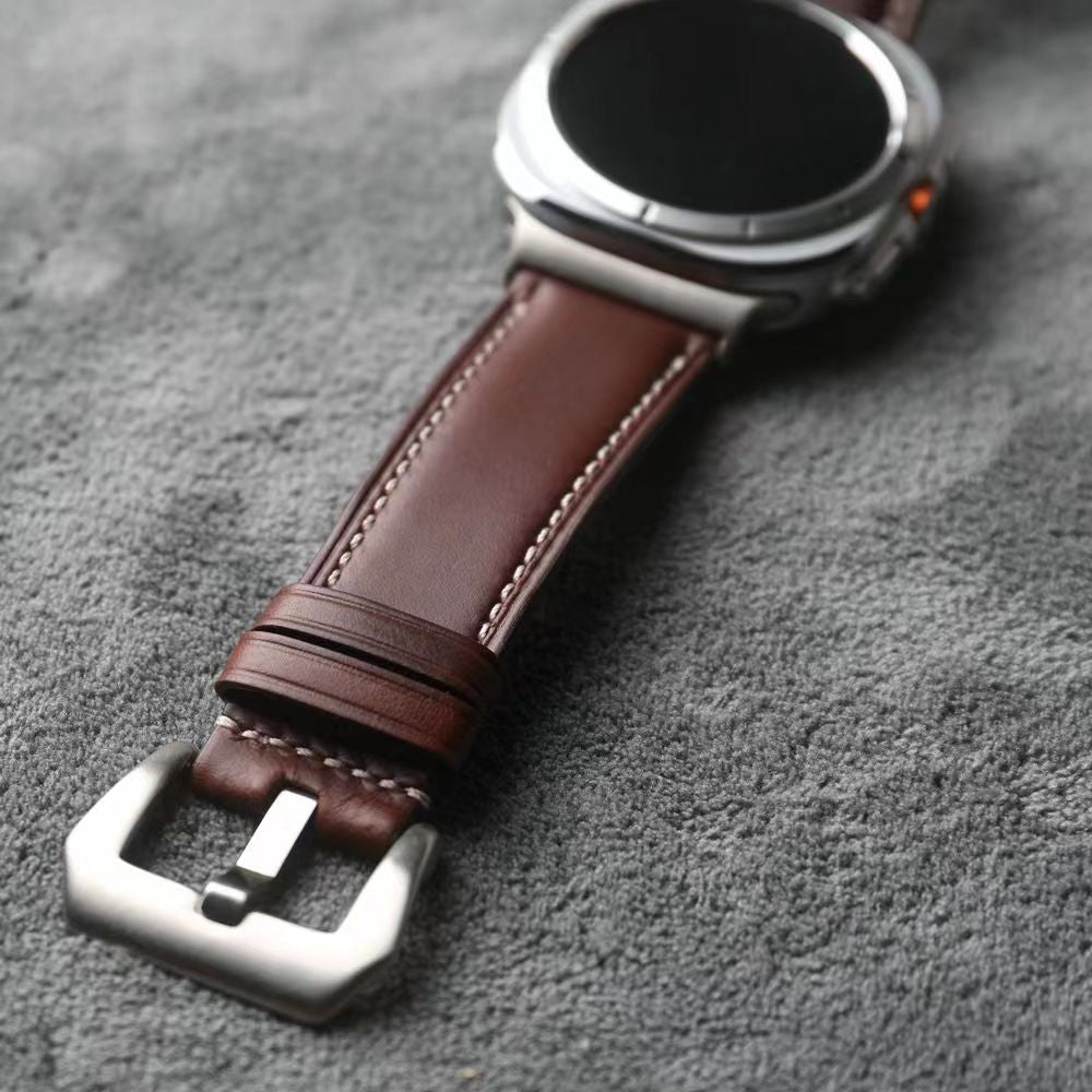 Bracelet en cuir Nappa pour Samsung Watch Ultra