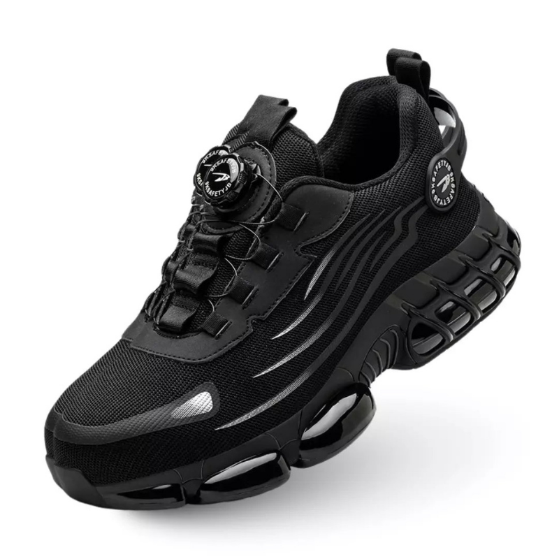 Henner Z90 Chaussures de sécurité ultra légères et résistantes avec boucle rotative à embout en acier