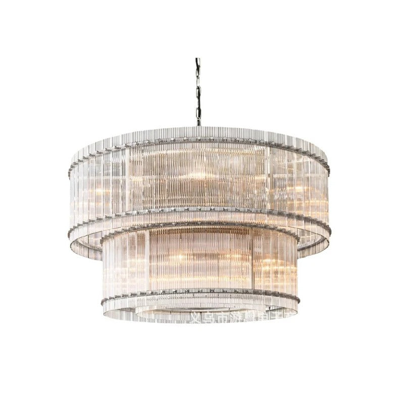 Regal Gleam Crystal Chandelier