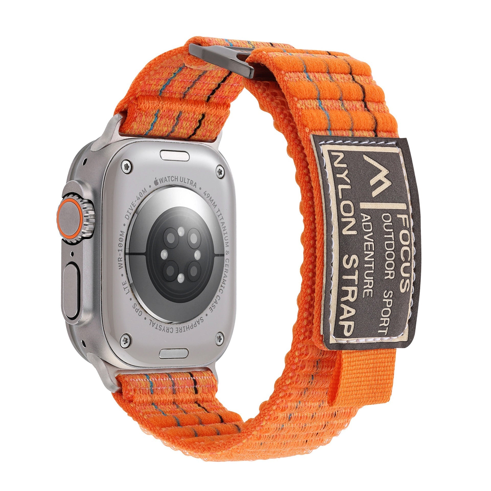 FOCUS Trail Loop Nylon Band Voor Apple Watch