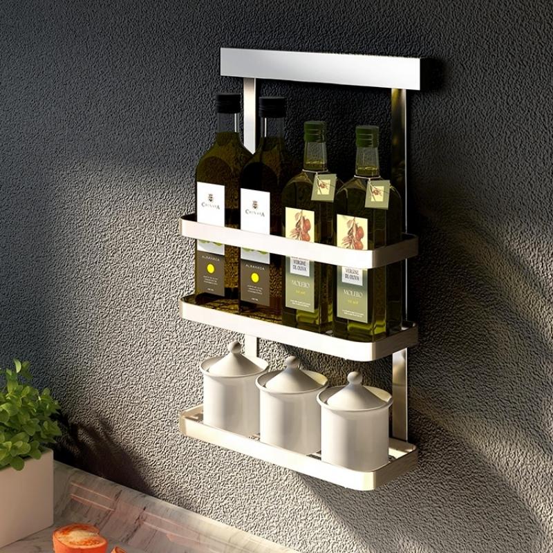 Racks de rangement pour ustensiles de cuisine muraux Claren