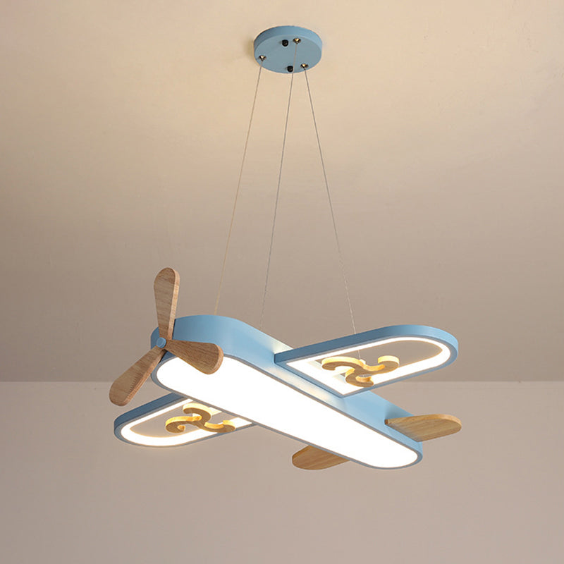 FlyLight – LED-Hängelampe Flugzeug für Kinderzimmer