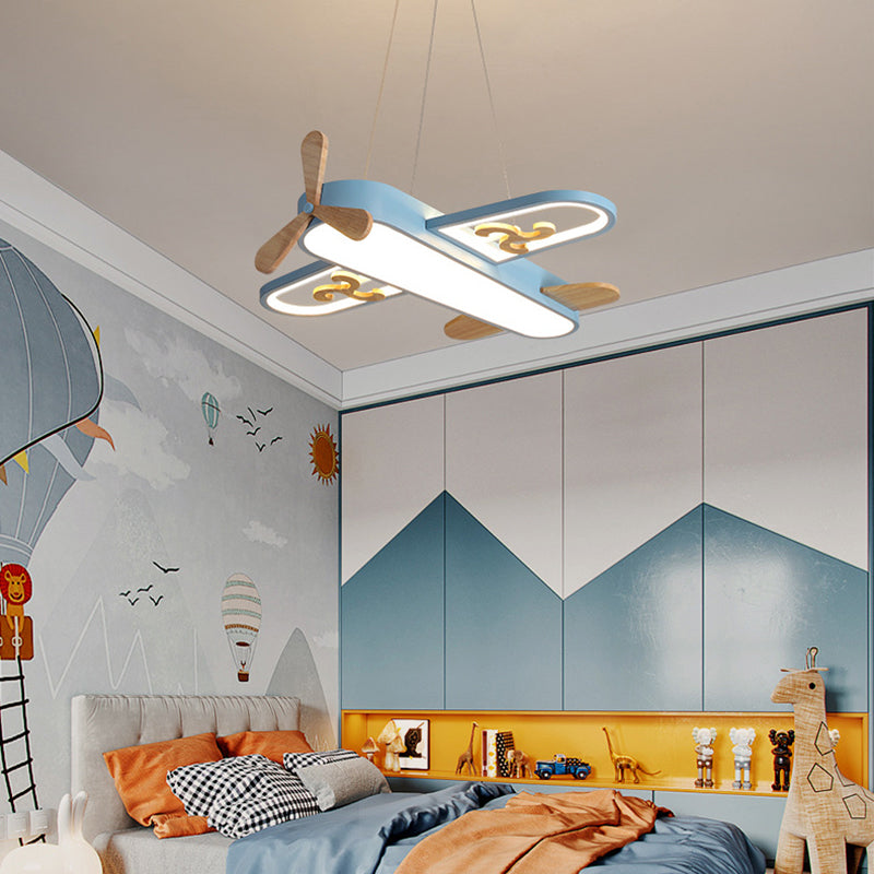 FlyLight – LED-hanglamp Vliegtuig voor kinderkamer