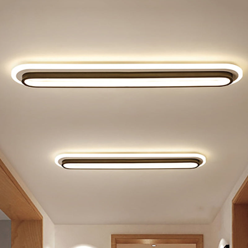 Lâmpada de Teto LED Oval – A Elegância Encontra a Eficiência