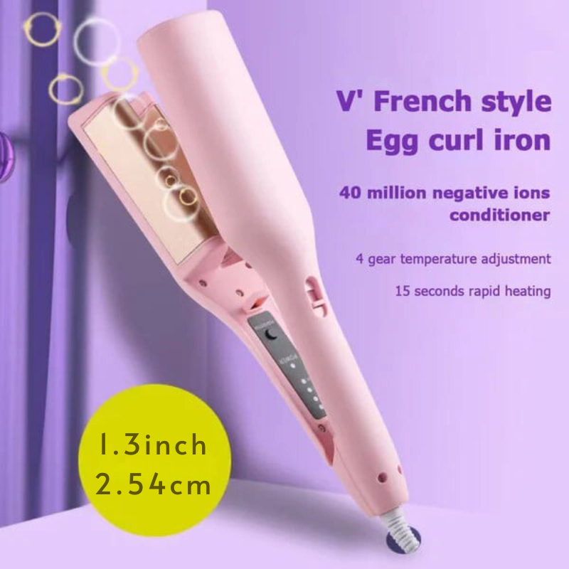 Curling Iron French Wave – Perfekte krøller og langvarige!