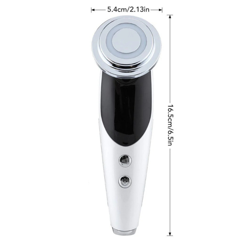 Multifunction device for facial care: firming and enhancing radiance