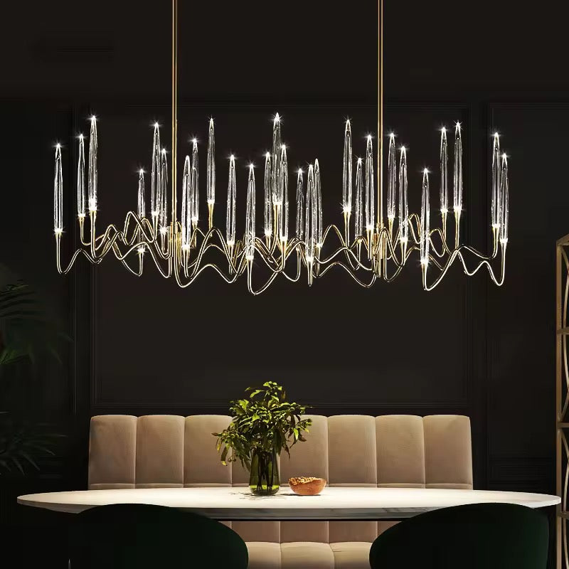 Vrimlo Crystal Candle Chandelier