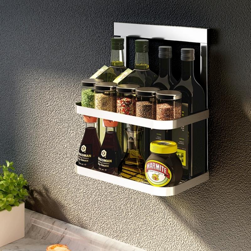 Racks de rangement pour ustensiles de cuisine muraux Claren