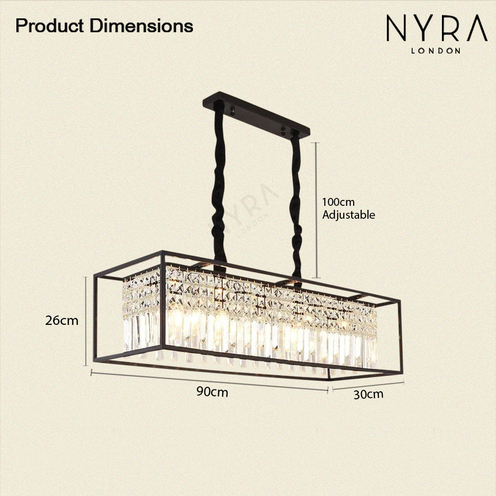 Chandelier Rectangulaire Molly