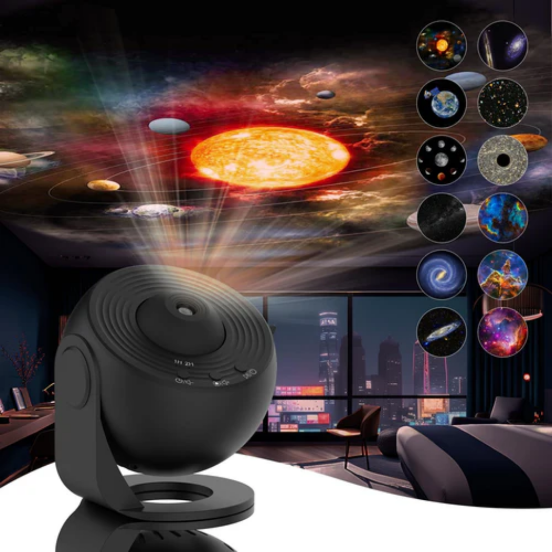 Celestial Dreams: 360° Planetarium Galaxy Projector - Volledige kamerbedekking