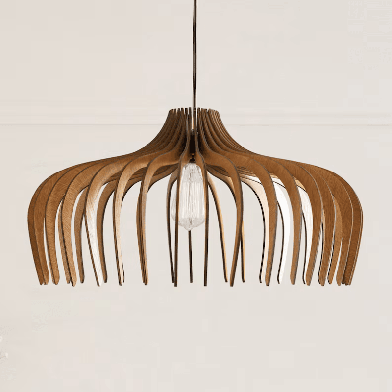 Hayden Wooden Chandelier