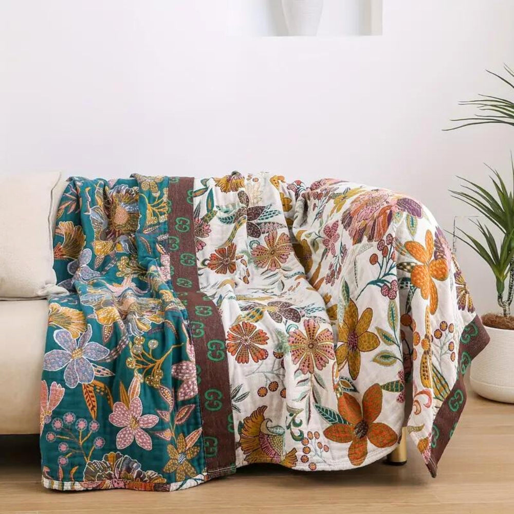 Coperta Decorativa Charm Floral