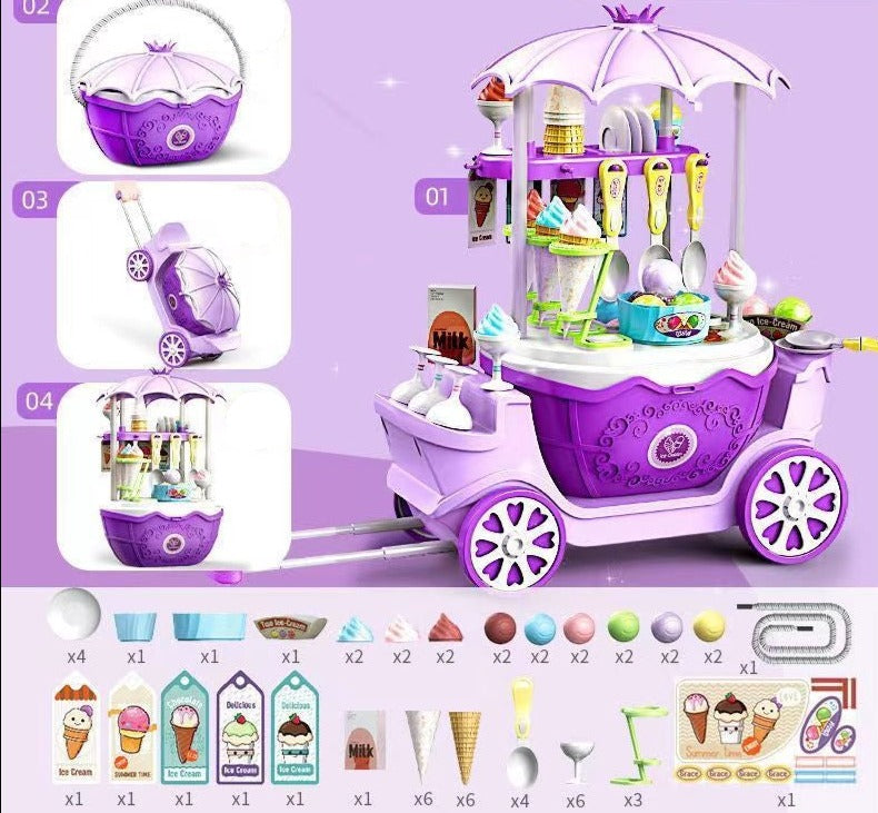 Candy Cart™ - ijscowagen voor kinderen - rollenspel