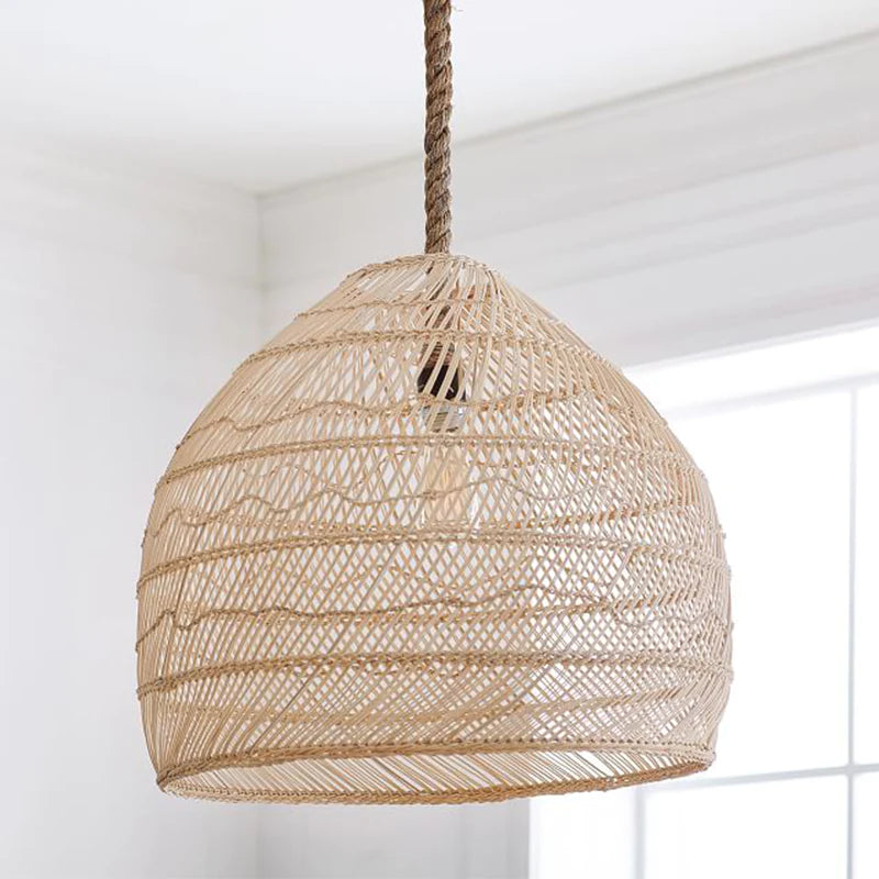 Hemp Rope Hanging Ceiling Lights