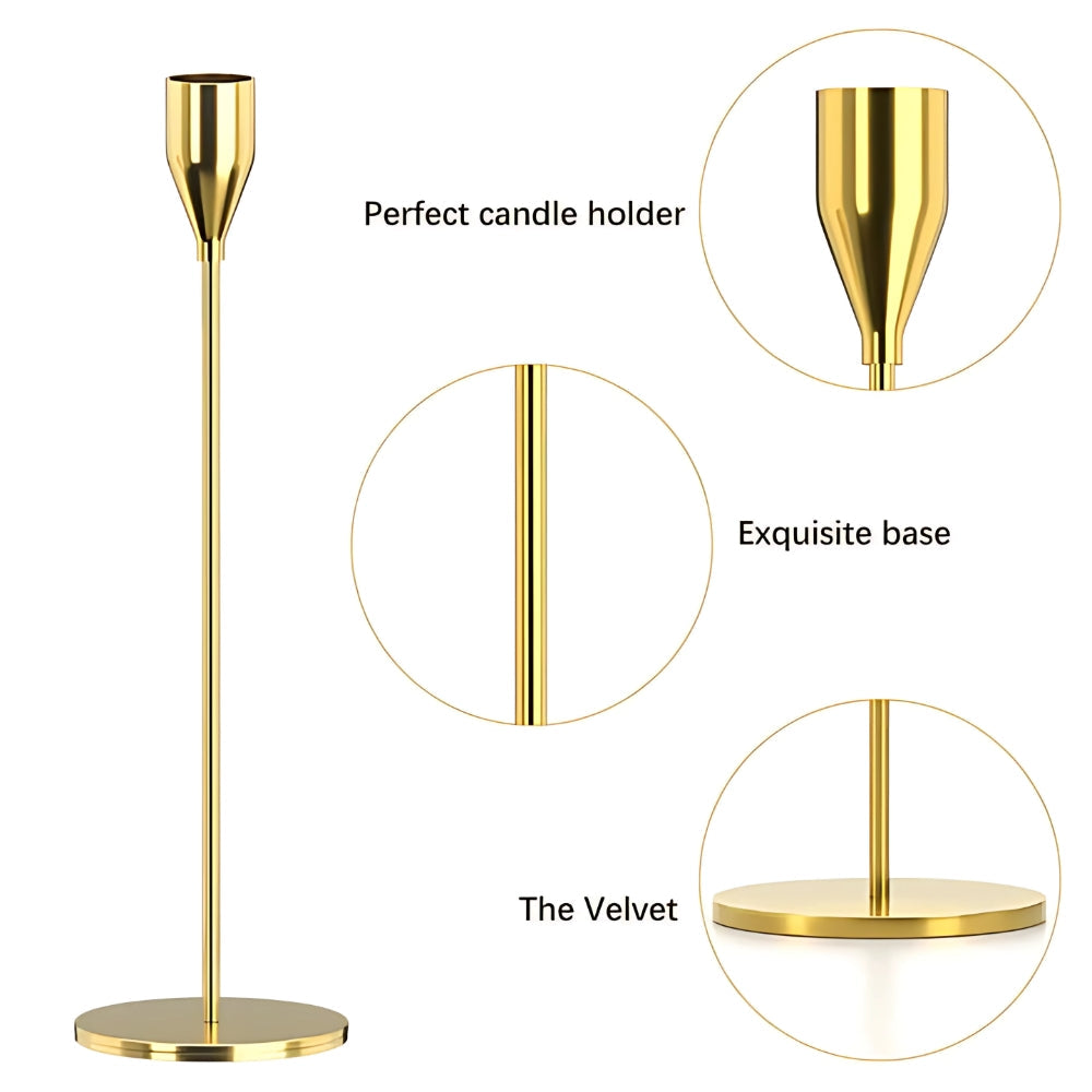 Tall & Chic Trio Candle Holder Set