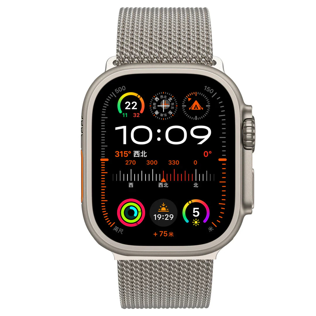 Bracciale in Acciaio Inossidabile Intrecciato per Apple Watch