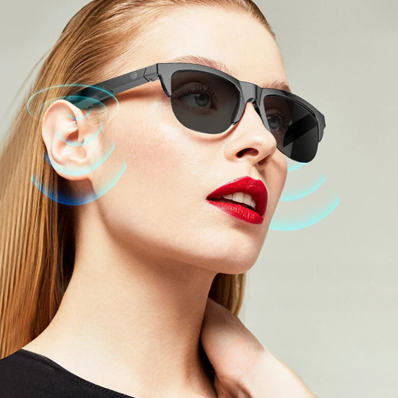 LunettesAudio – Wasserdichte Brille mit Bluetooth-Headset für Roller