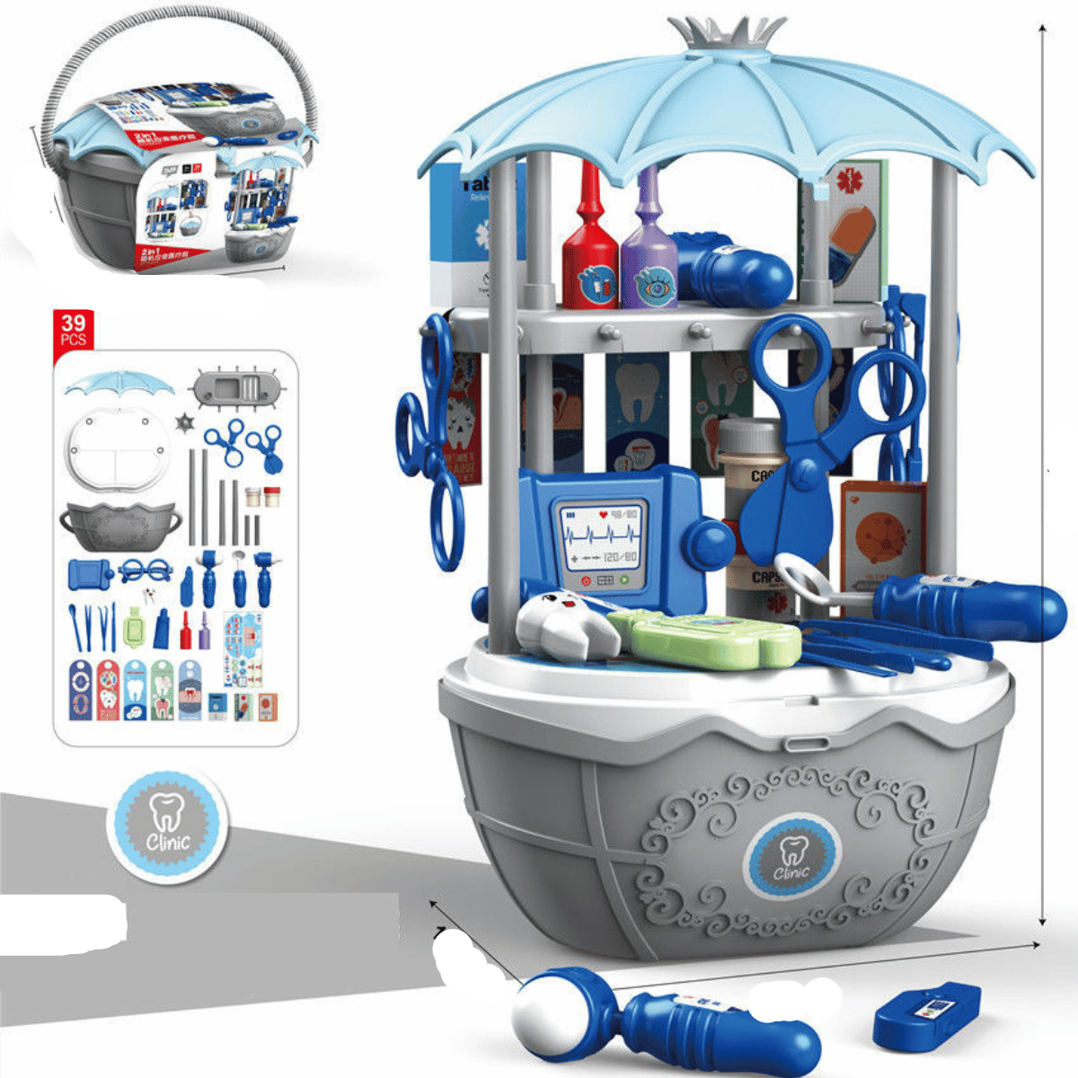 Candy Cart™ - ijscowagen voor kinderen - rollenspel