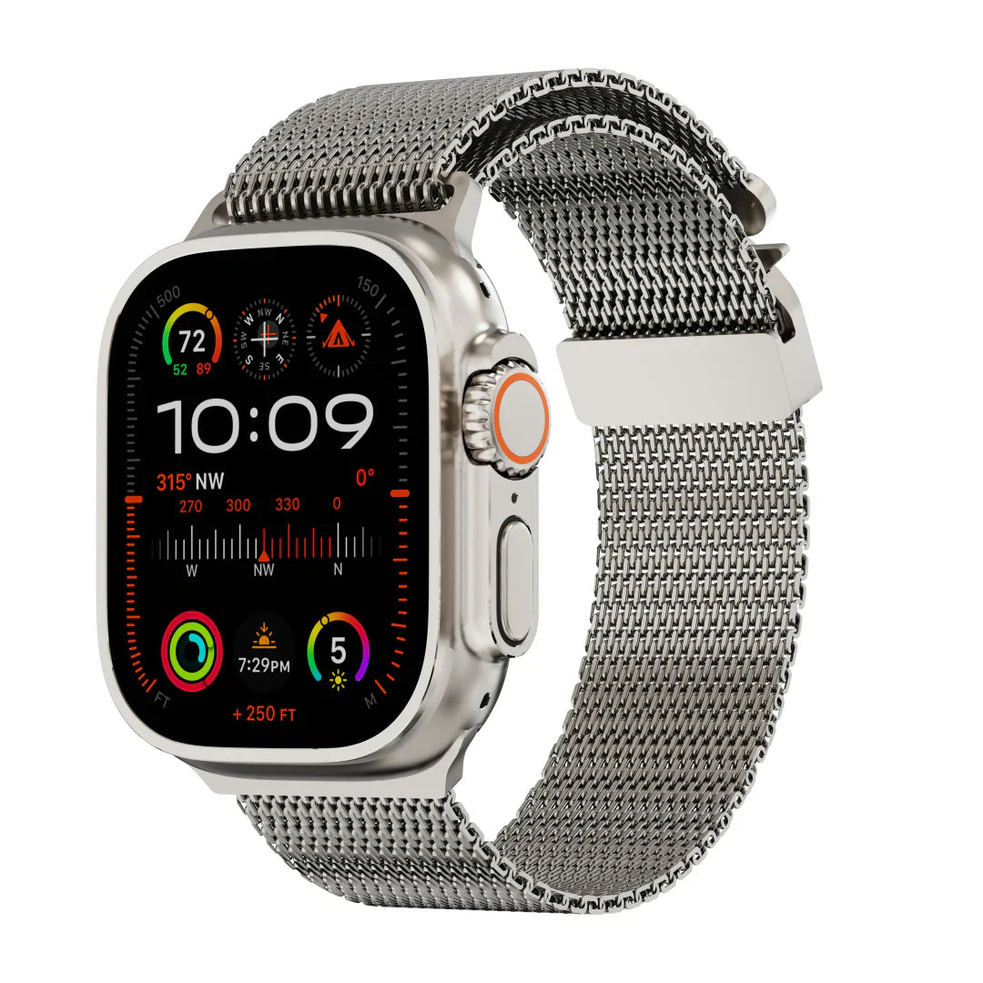 Milanese Loop Titanband för Apple Watch