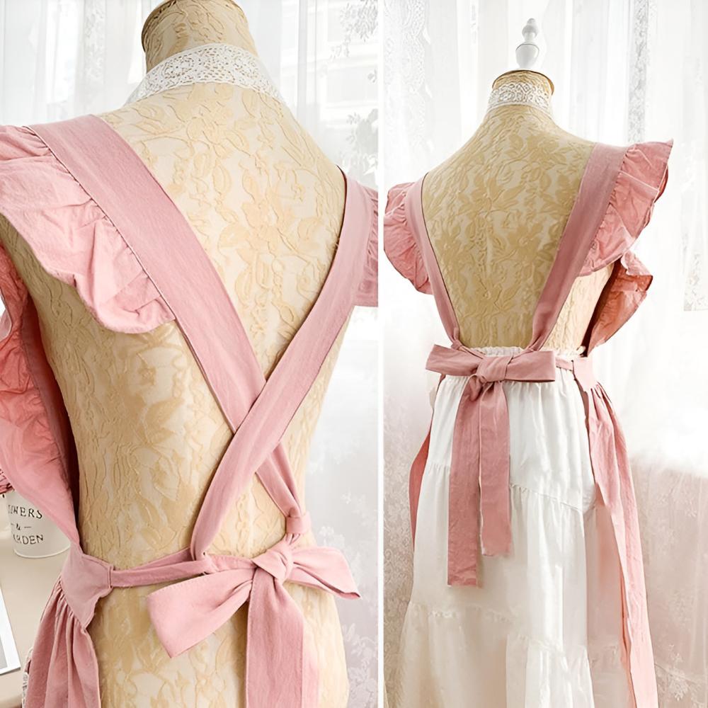 Blush Belle Ruffle Apron