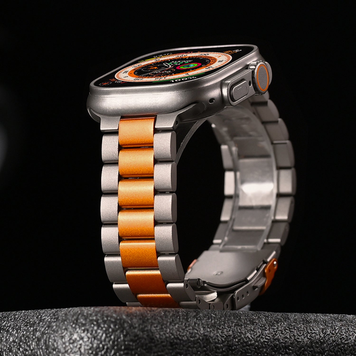 Fascia in Titanio Stile Business per Apple Watch