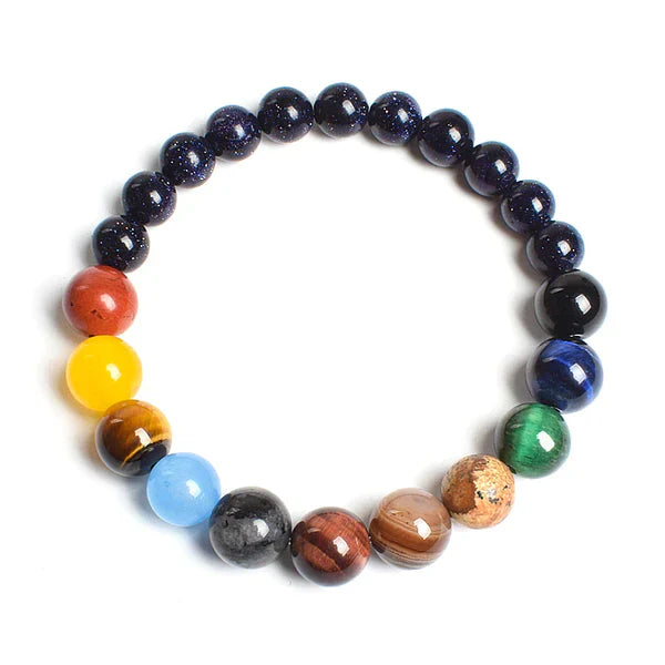 Solar System Chakra armbånd