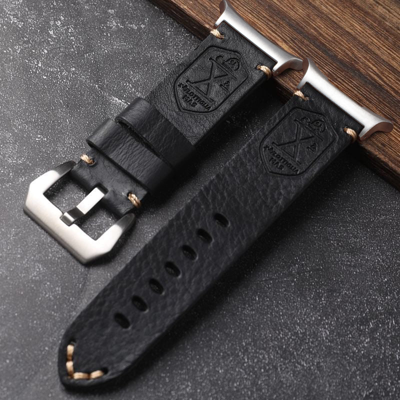 Vintage Leather Band For Samsung Watch Ultra