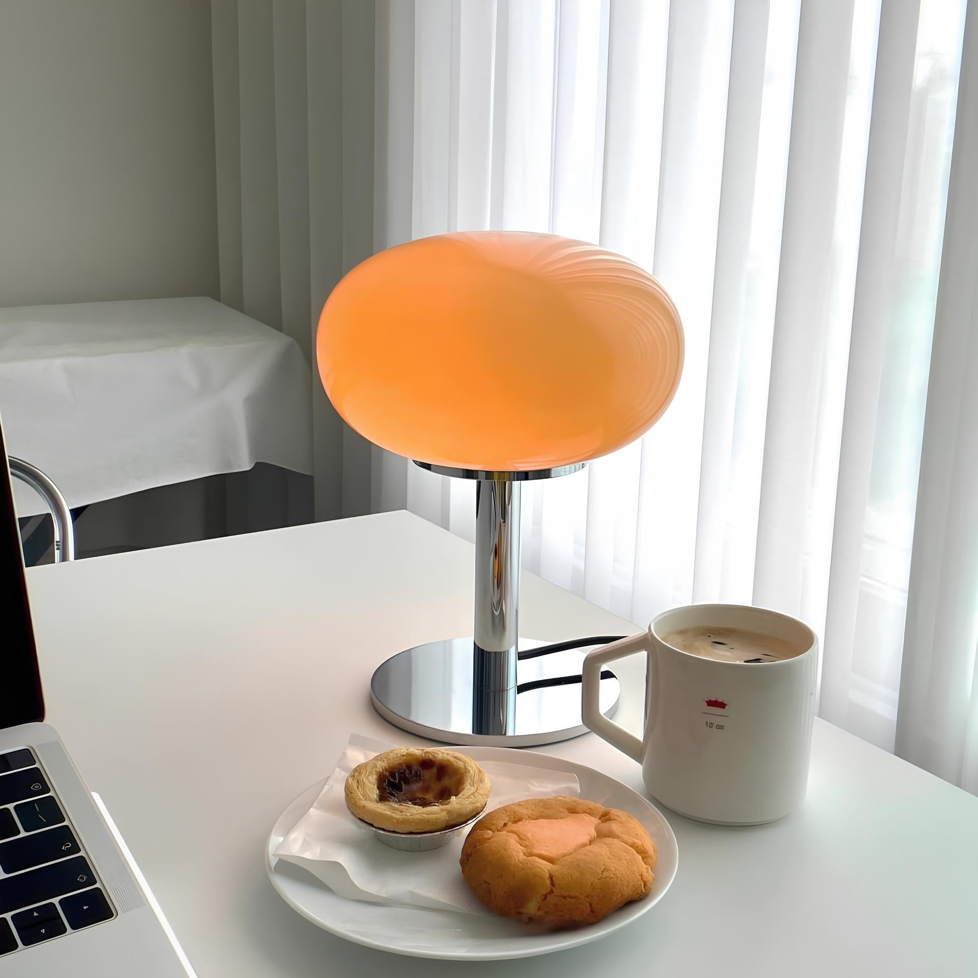 Lampe de table en verre Lollipop