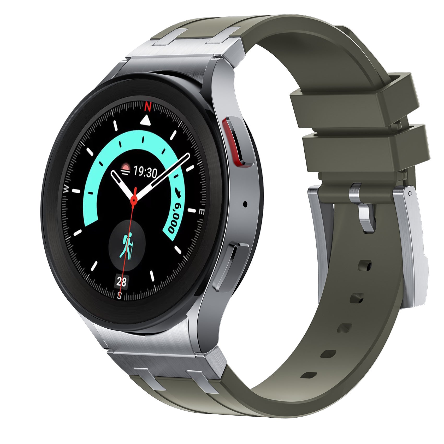 Silicone Strap AP Series For Samsung Galaxy Watch 4 / 5 / 6/7