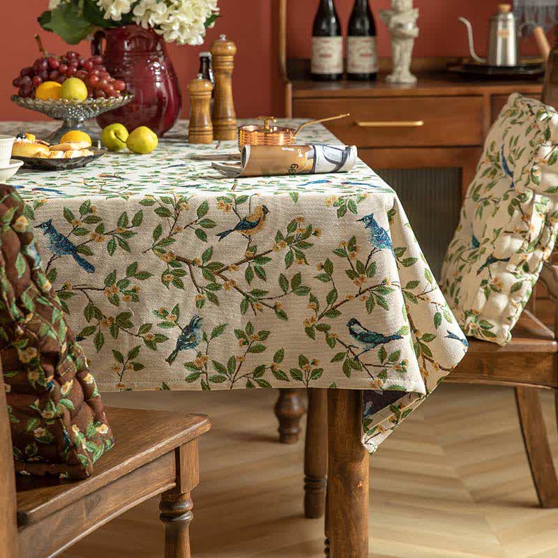 Nappe Lavish Heritage Floral & Bird