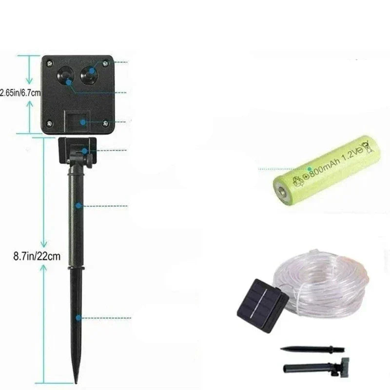 Lumisola - Ökologische Solar-LED-Lichterkette