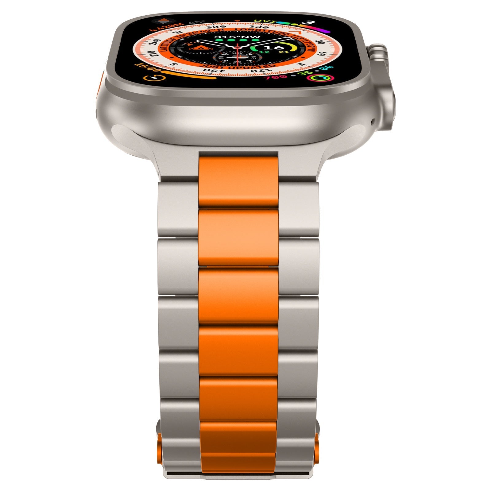 Fascia in Titanio Stile Business per Apple Watch