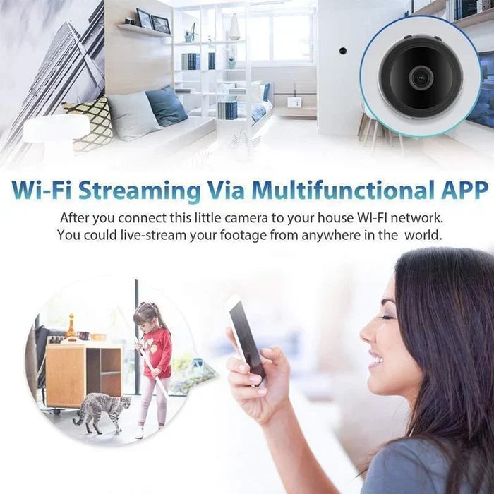 1080P Telecamera Mini WiFi Magnetica